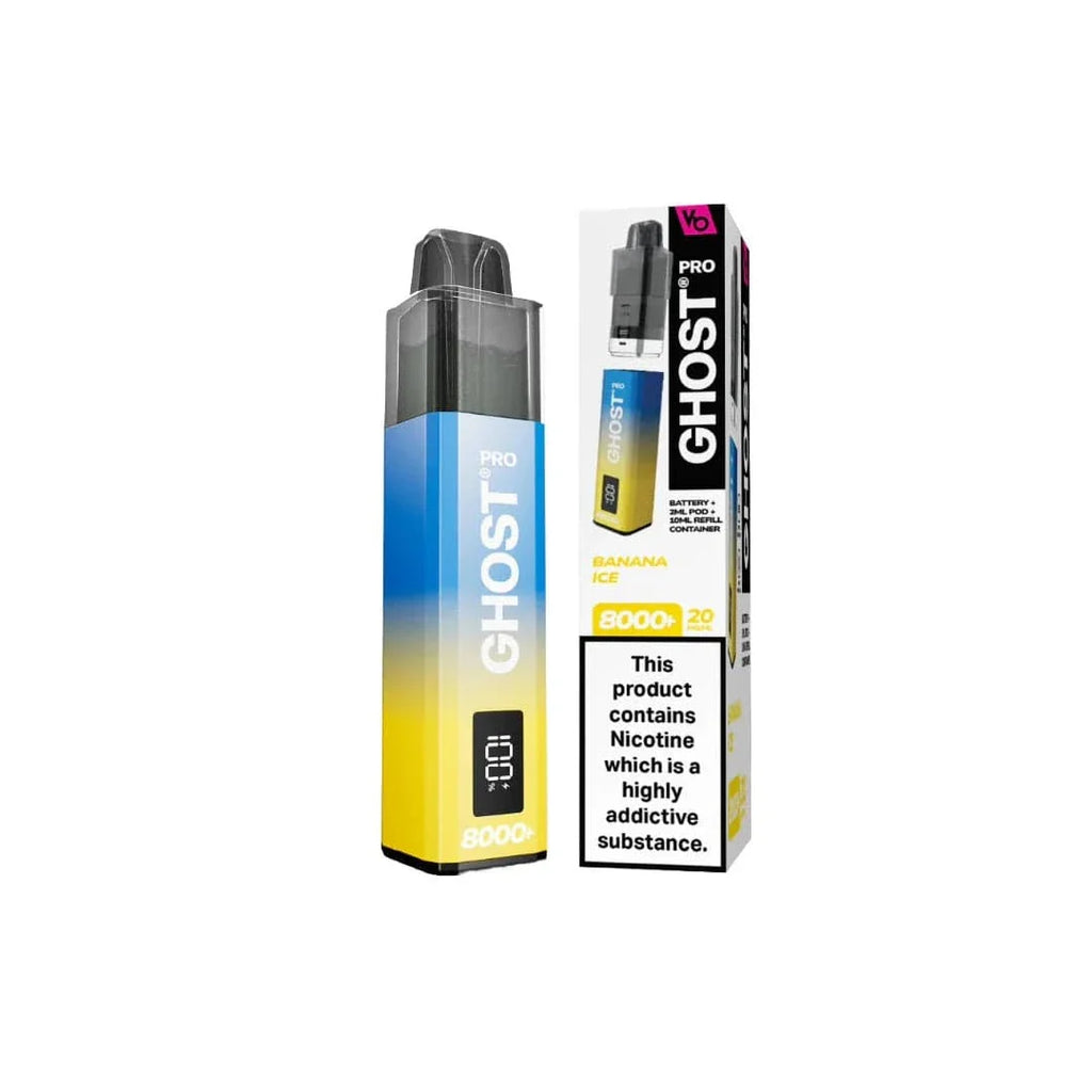Vape Bars Ghost Pro 8000 puffs Prefilled Pod Kit