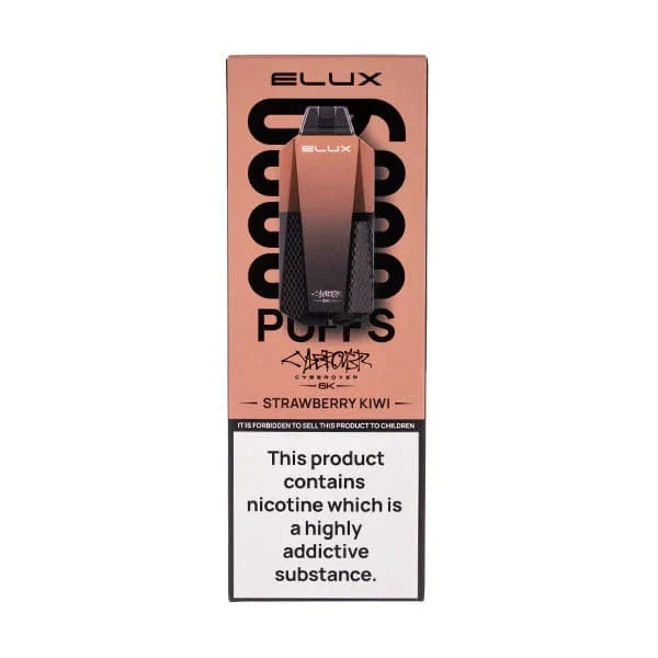 Elux Cyberover 6000 Puffs Disposable Vape Kit – Box of 10 (UK Edition)