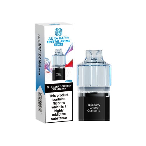 Crystal Prime Aura bar 10k Replacement Pods & Refill