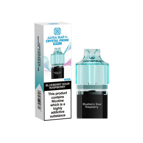 Crystal Prime Aura bar 10k Replacement Pods & Refill
