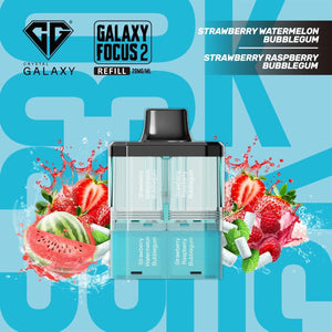 Crystal Galaxy Focus 2 30K Puffs Refill Pods - New 2025