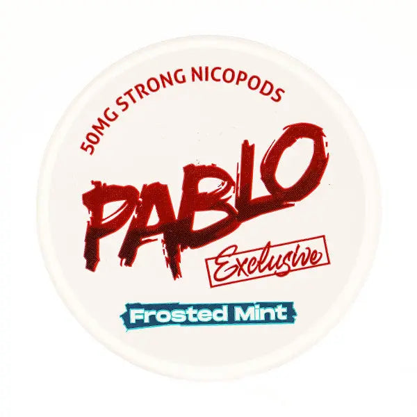 Frosted Mint Nicotine Pouches by Pablo Pablo