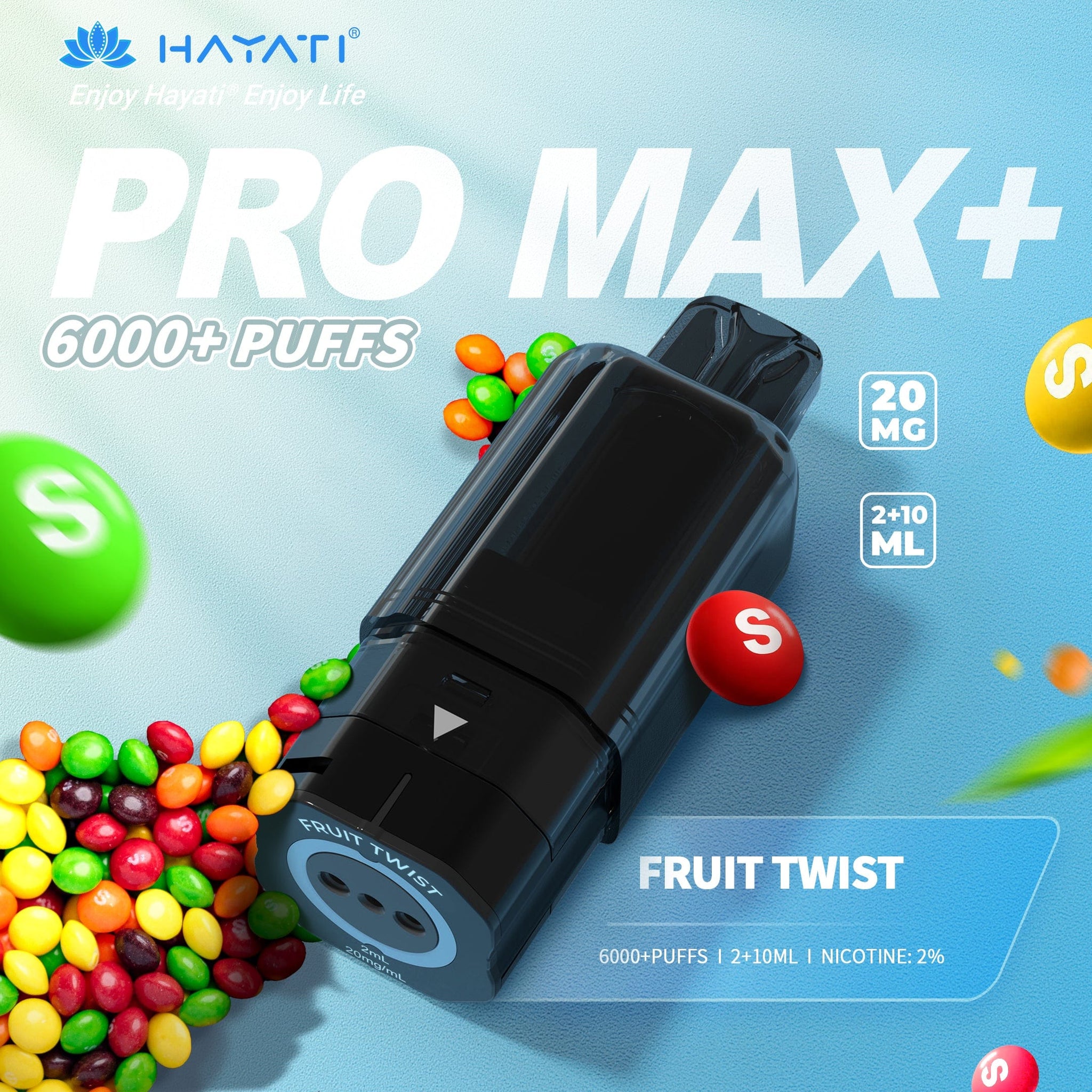 Hayati Pro Max Plus 6000 Replacement Pods | Vapess World UK