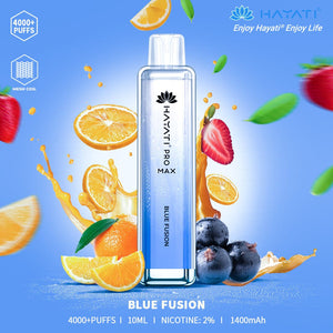 HAYATI_PRO_MAX_4000PUFFS_10ML BLUE FUSION