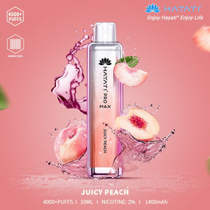 HAYATI_PRO_MAX_4000PUFFS_10ML_JUICY PEACH