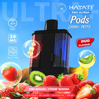 HAYATI PRO ULTRA PODS 25000PUFFS KIWIBANANA STRAW BANANA
