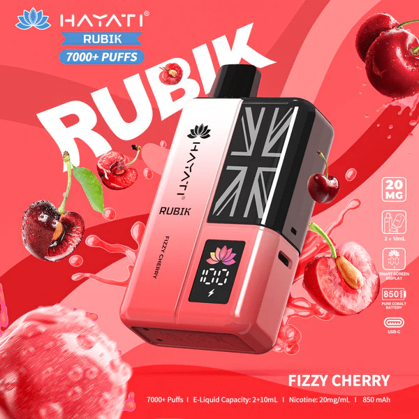 HAYATI_RUBIK_7000PUFF_FIZZY CHERRY 