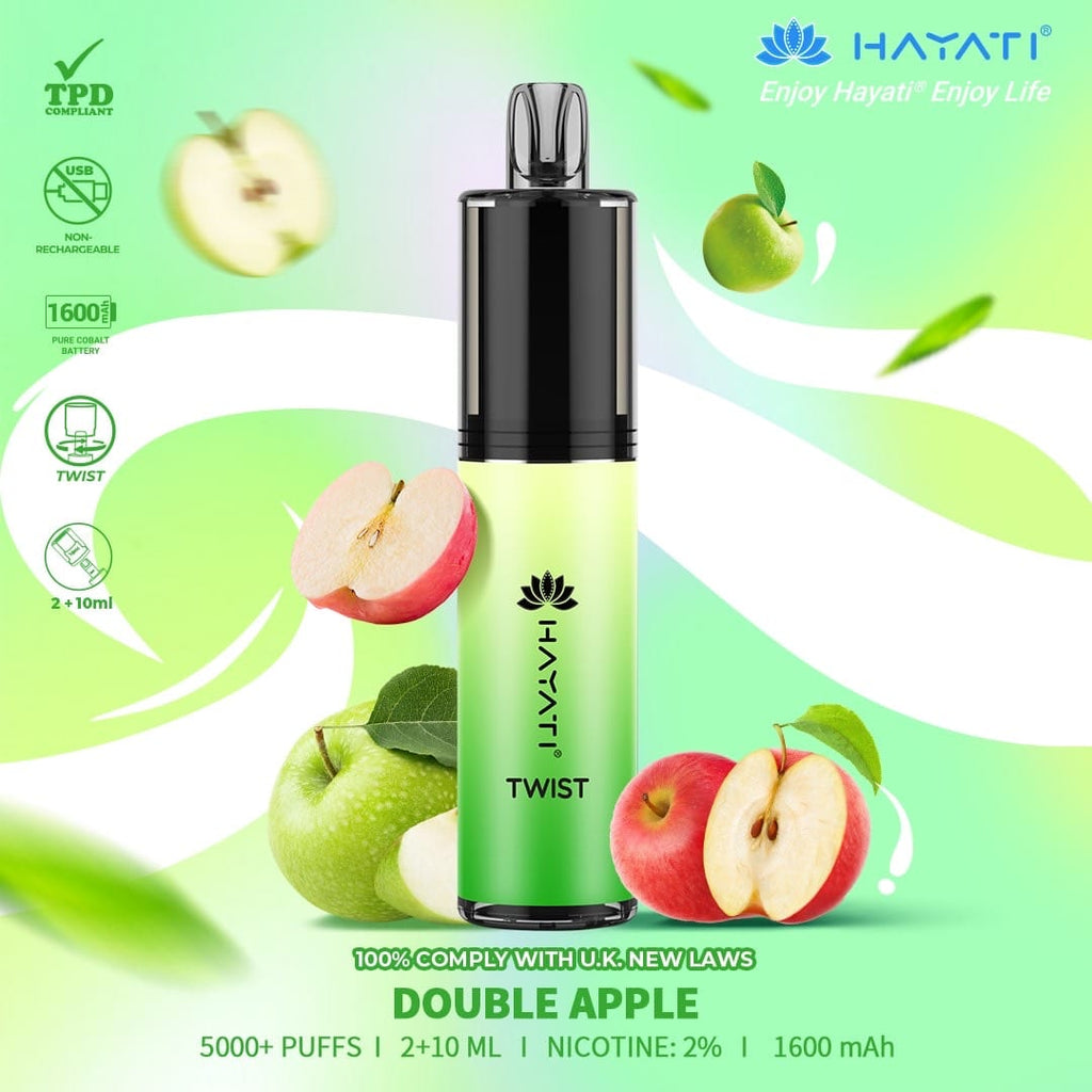 HAYATI_TWIST_5000_PUFF_2_10ML_DOUBLE APPLE