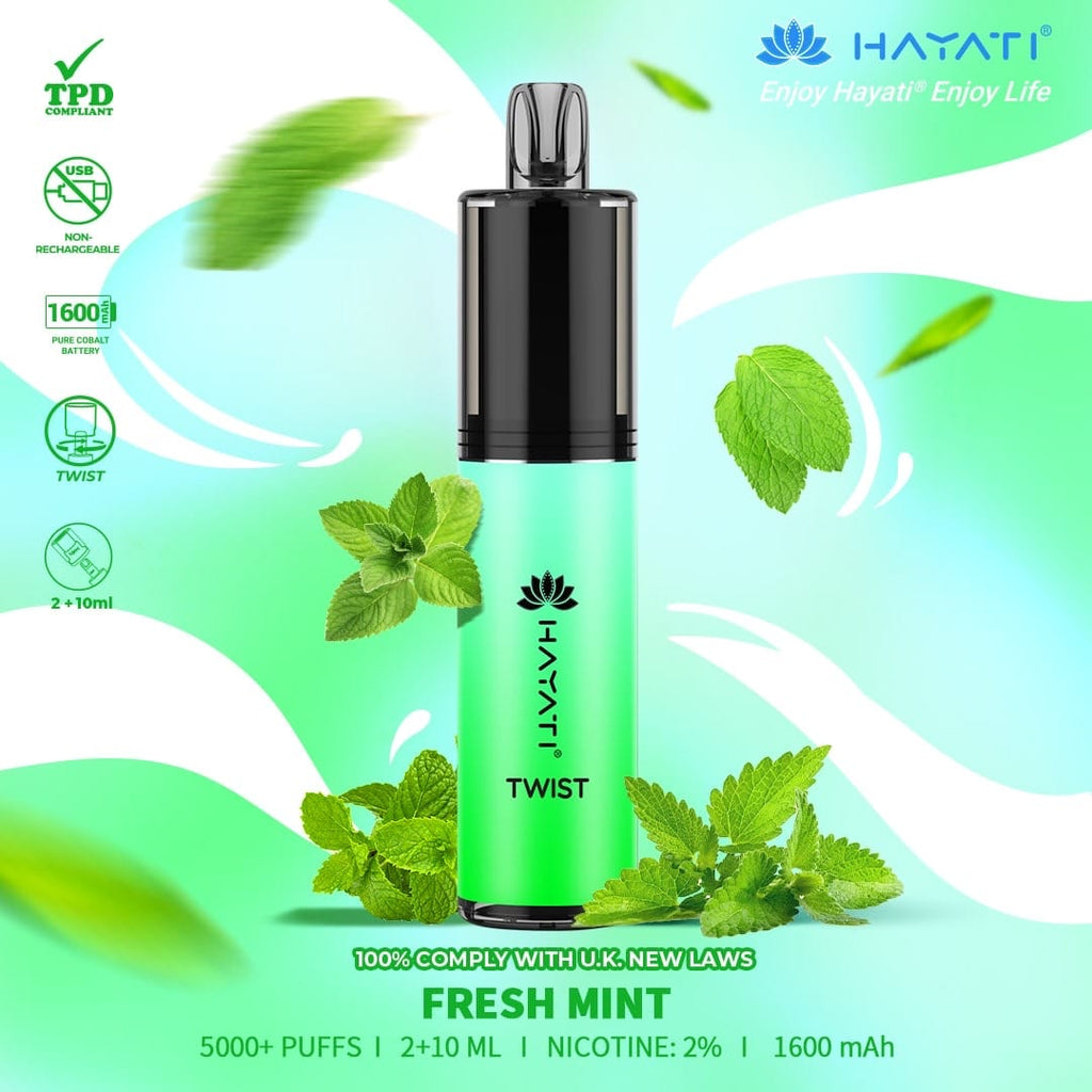 \HAYATI_TWIST_5000_PUFF_2_10ML_FRESH MINT