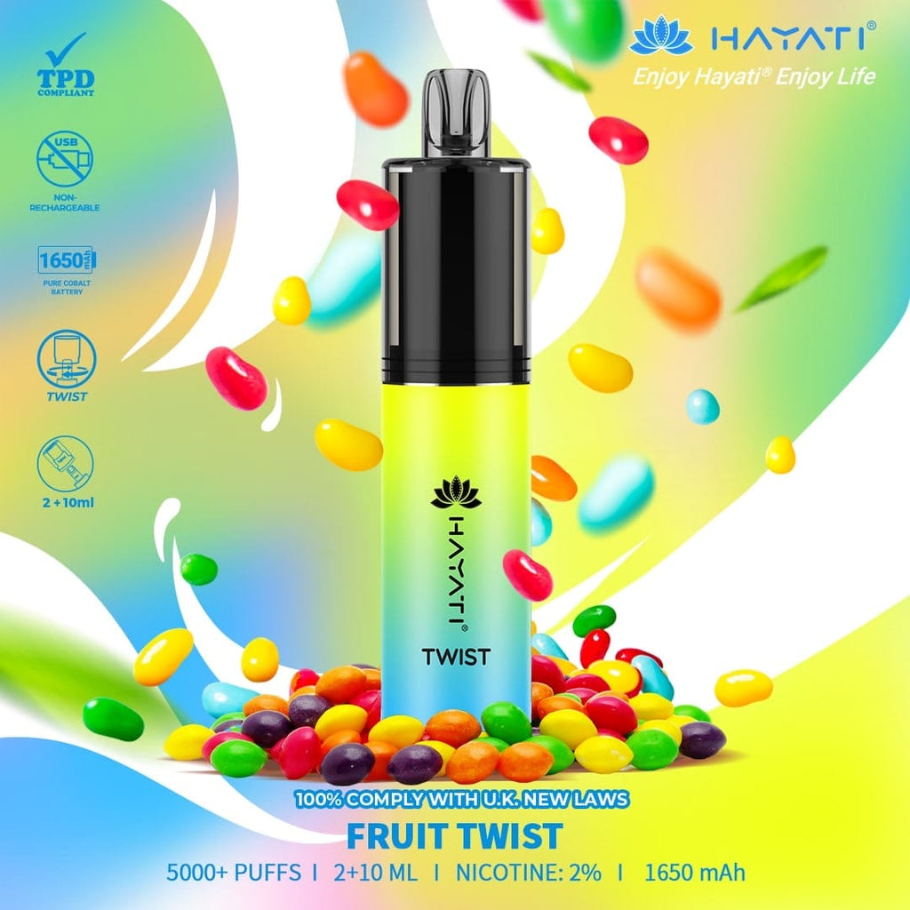 HAYATI_TWIST_5000_PUFF_2_10ML FRUIT TWIST