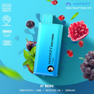Hayati Duo Mesh 7000 Puffs Disposable Vape