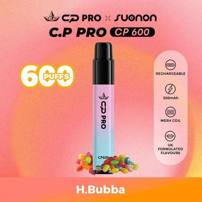 CP Pro CP600 Puffs Prefilled Pod Kit – 600 Puffs Rechargeable Vape Device