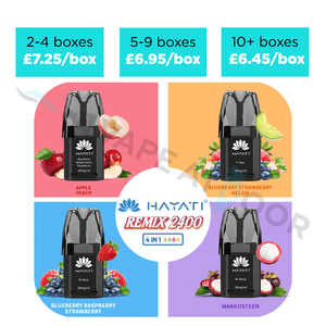 Hayati Miami Remix Replacement Pods | 4 in 1
