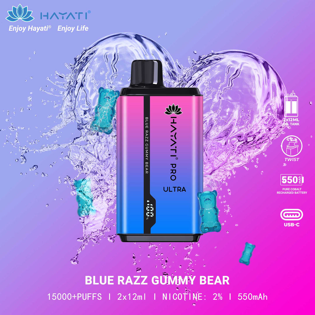 Hayati Pro Ultra 15000 Puffs Disposable Vape 