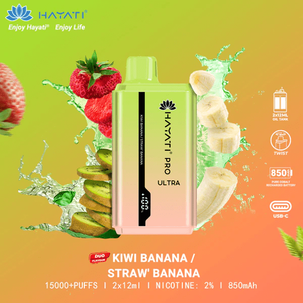 Hayati Pro Ultra 15000 Puffs Disposable Vape 