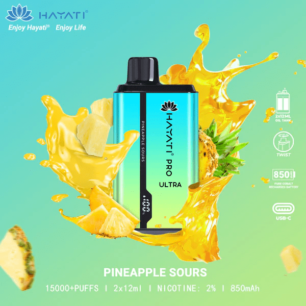 Hayati Pro Ultra 15000 Puffs Disposable Vape 