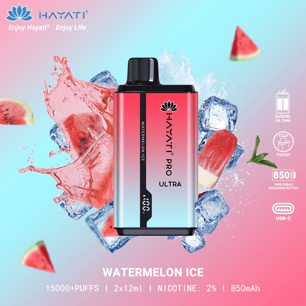 Hayati Pro Ultra 15000 Puffs Disposable Vape 