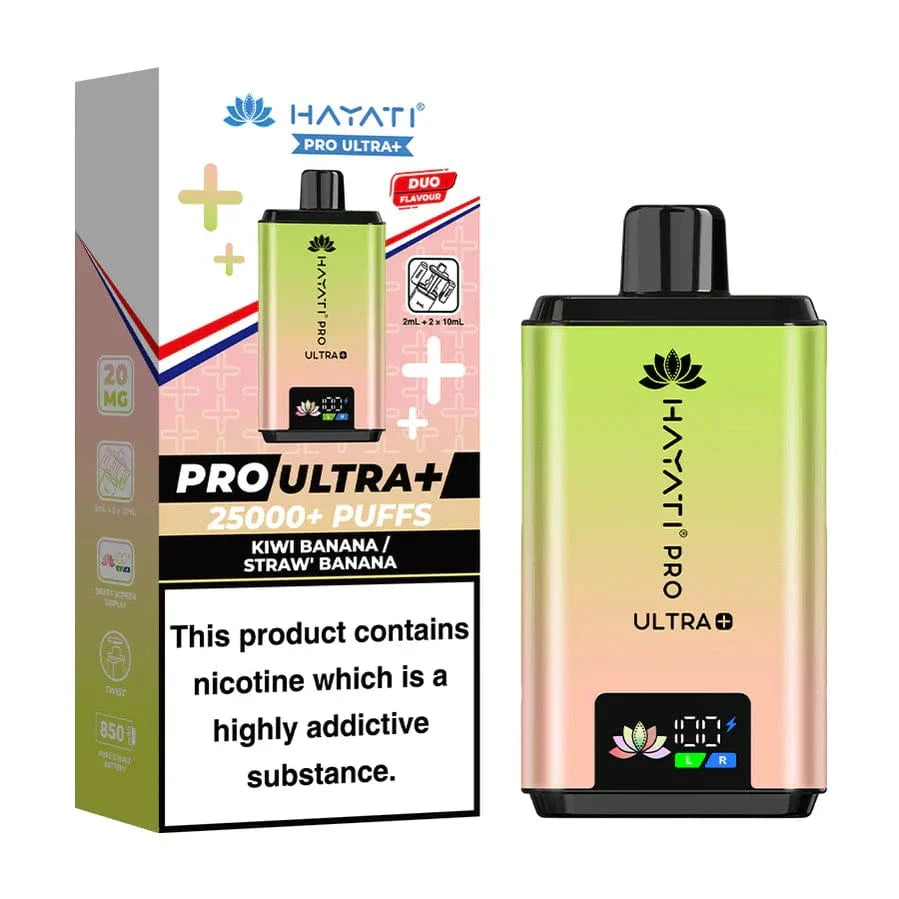 Hayati_Pro_Ultra_Plus_25000_PuffS KIWI BANANA STRAW BANANA