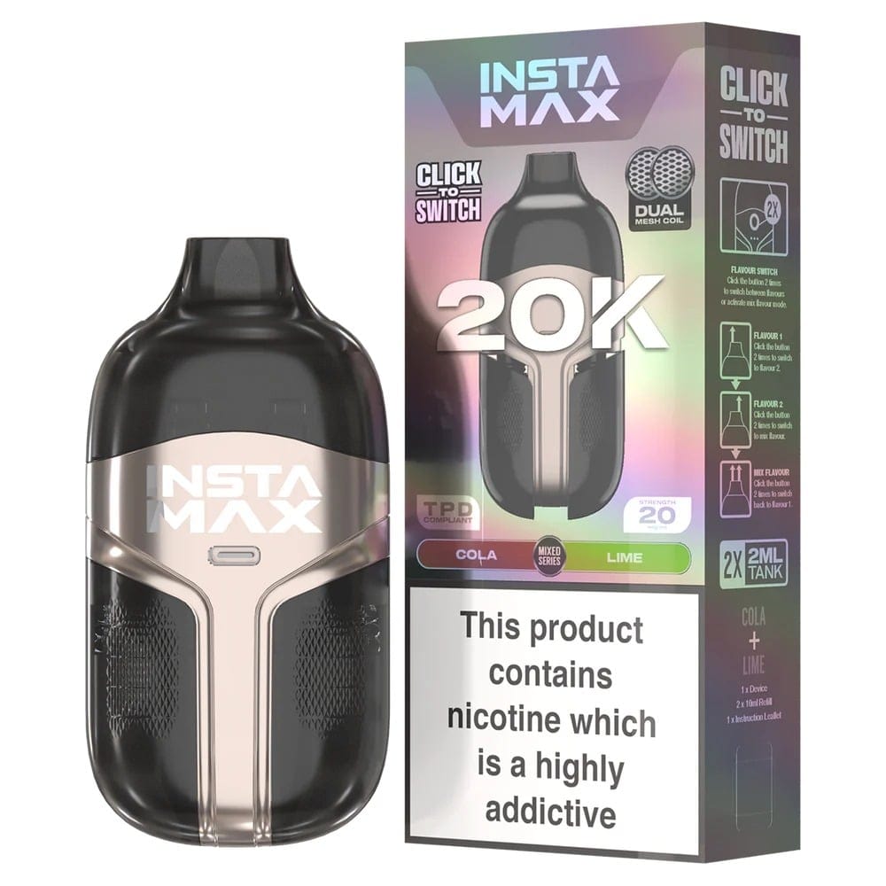 Insta Max 20K Disposable Vape (20mg Vapess World UK