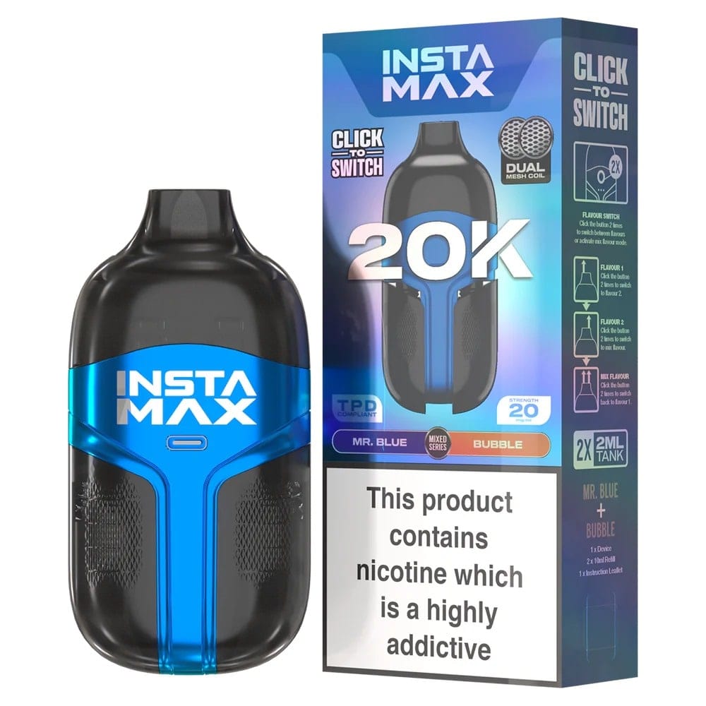 Insta Max 20K Disposable Vape (20mg Vapess World UK