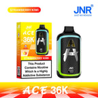 JNR Ace 36K Strawberry Kiwi pod vape kit flavour