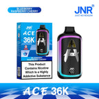 JNR Ace 36K pod vape kit high puff rechargeable design