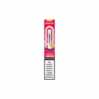 SKE vape pen packaging with nicotine warning label on a white background
