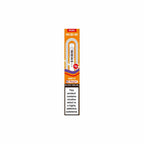 SKE vape pen packaging with nicotine warning label on a white background
