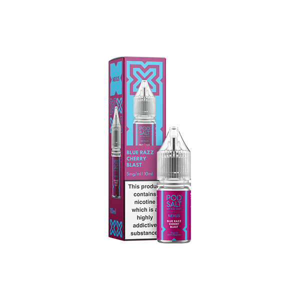 5mg Pod Salt Nexus Nic Salt E-Liquid | 10ml Premium UK Vaping Juice | Vapess World UK