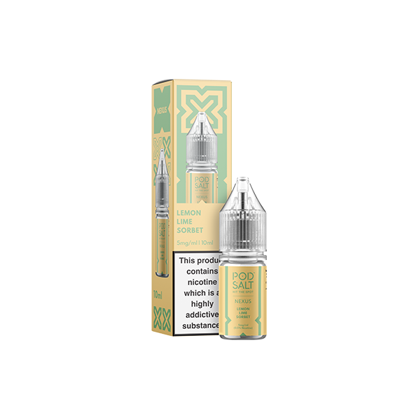 5mg Pod Salt Nexus Nic Salt E-Liquid | 10ml Premium UK Vaping Juice | Vapess World UK