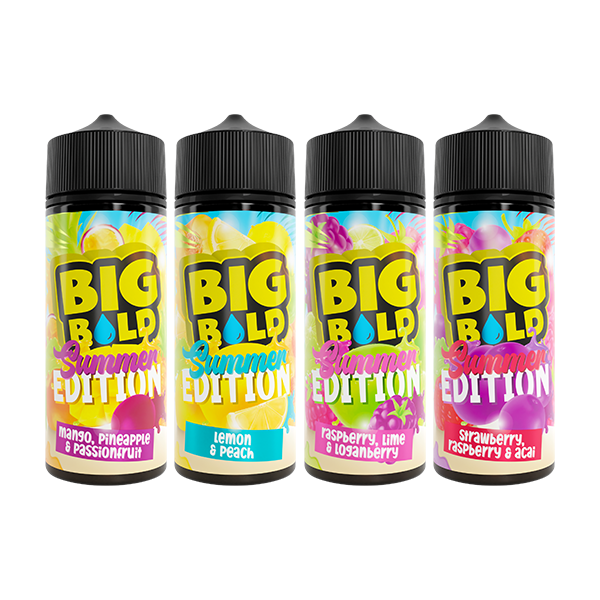 0mg Big Bold Summer Vibes Series 100ml E-liquid - 70VG/30PG
