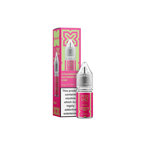 5mg Pod Salt Nexus Nic Salt E-Liquid | 10ml Premium UK Vaping Juice | Vapess World UK