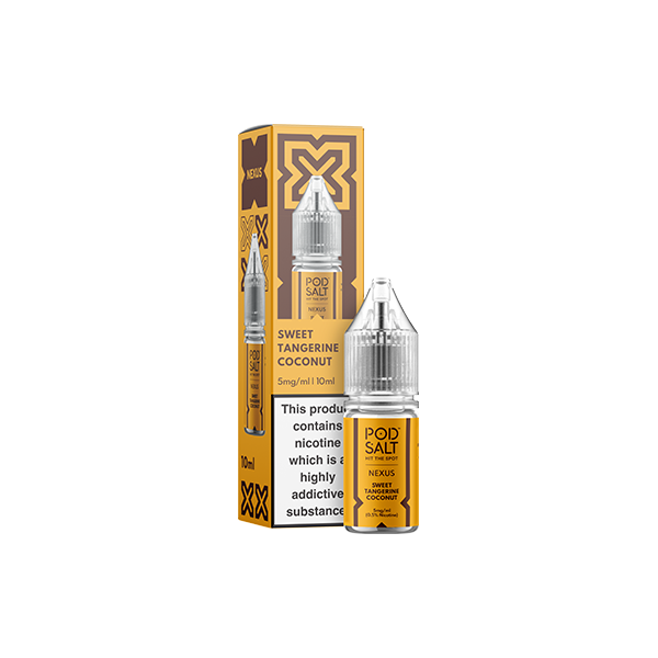 5mg Pod Salt Nexus Nic Salt E-Liquid | 10ml Premium UK Vaping Juice | Vapess World UK