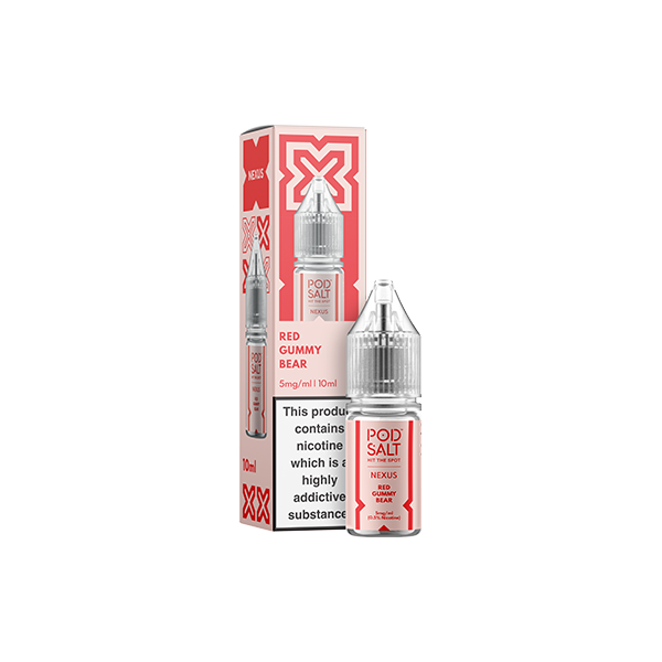 5mg Pod Salt Nexus Nic Salt E-Liquid | 10ml Premium UK Vaping Juice | Vapess World UK