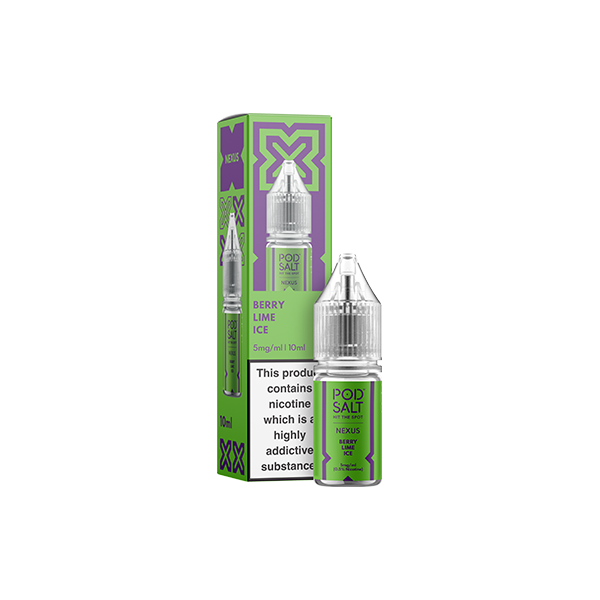5mg Pod Salt Nexus Nic Salt E-Liquid | 10ml Premium UK Vaping Juice | Vapess World UK