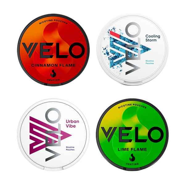8mg Velo Slim Medium Strength Lime Flame Nicotine Pouches - 20 Pouches