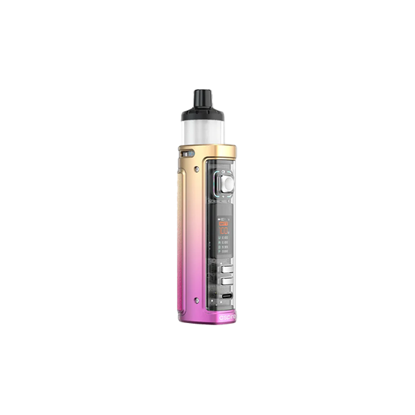 Aspire Veynom EX vape device with chrome blue fade finish