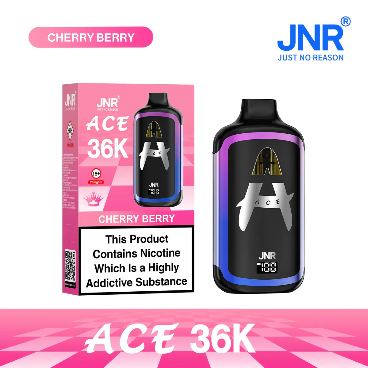 Jnr Ace36k cherry berry