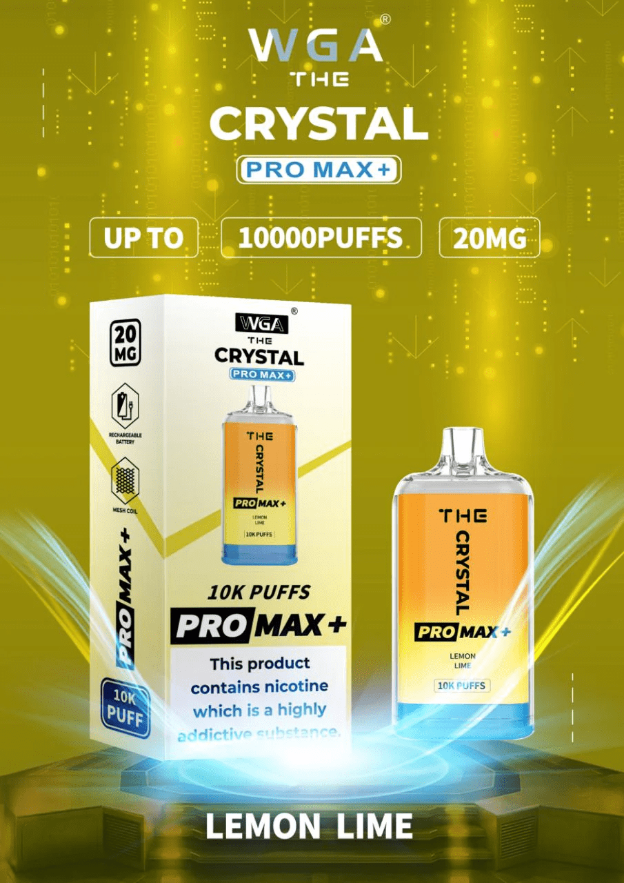Crystal Pro Max 10K Puffs Disposable Vape By WGA