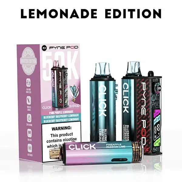 Pyne Pod Click 50K Puffs Prefilled Pod Vape Kit
