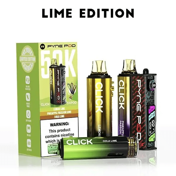 Pyne Pod Click 50K Puffs Prefilled Pod Vape Kit
