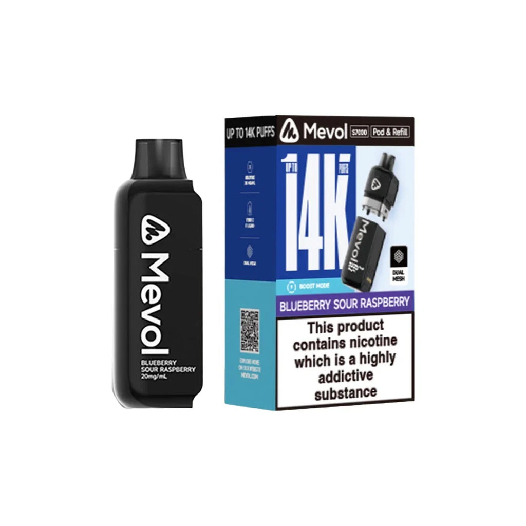 Mevol_7000_pod_refill_14k_Blueberry sour raspberry_flavour