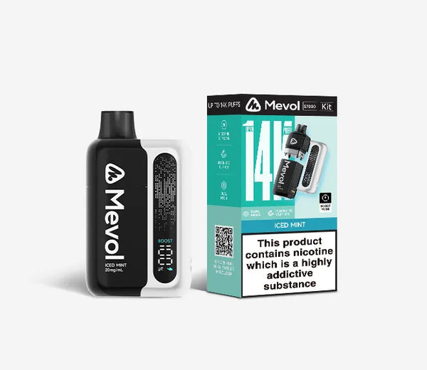 “Mevol S7000 Cherry Ice flavour pod”