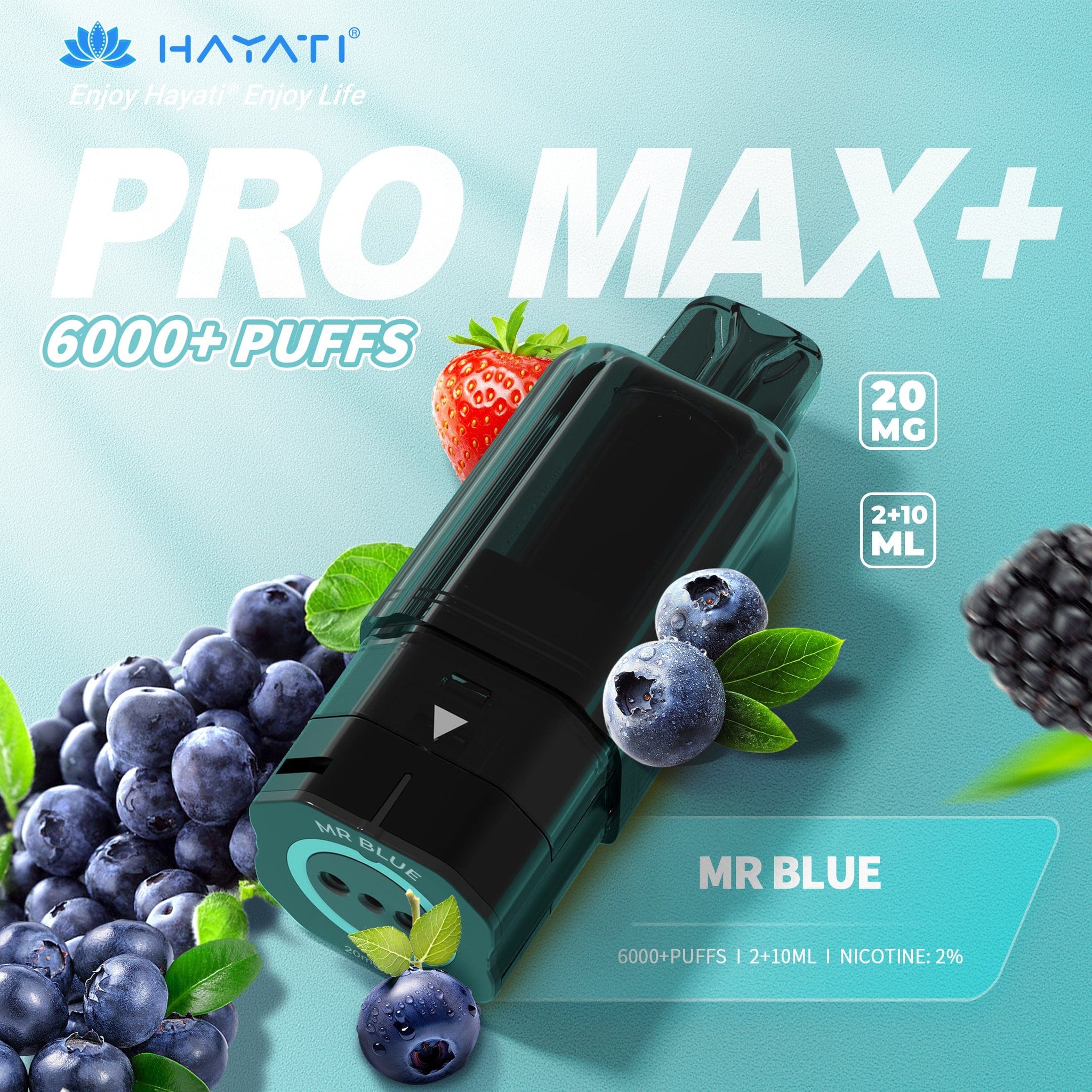 Hayati Pro Max Plus 6000 Replacement Pods | Vapess World UK