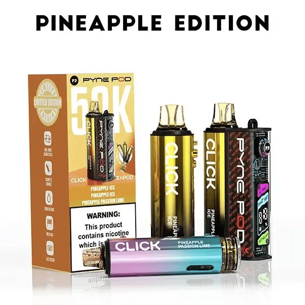 Pyne Pod Click 50K Puffs Prefilled Pod Vape Kit