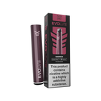 Pod Salt Evolve vape device in maroon with box packaging