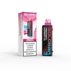Solo bar vape device with packaging on a white background