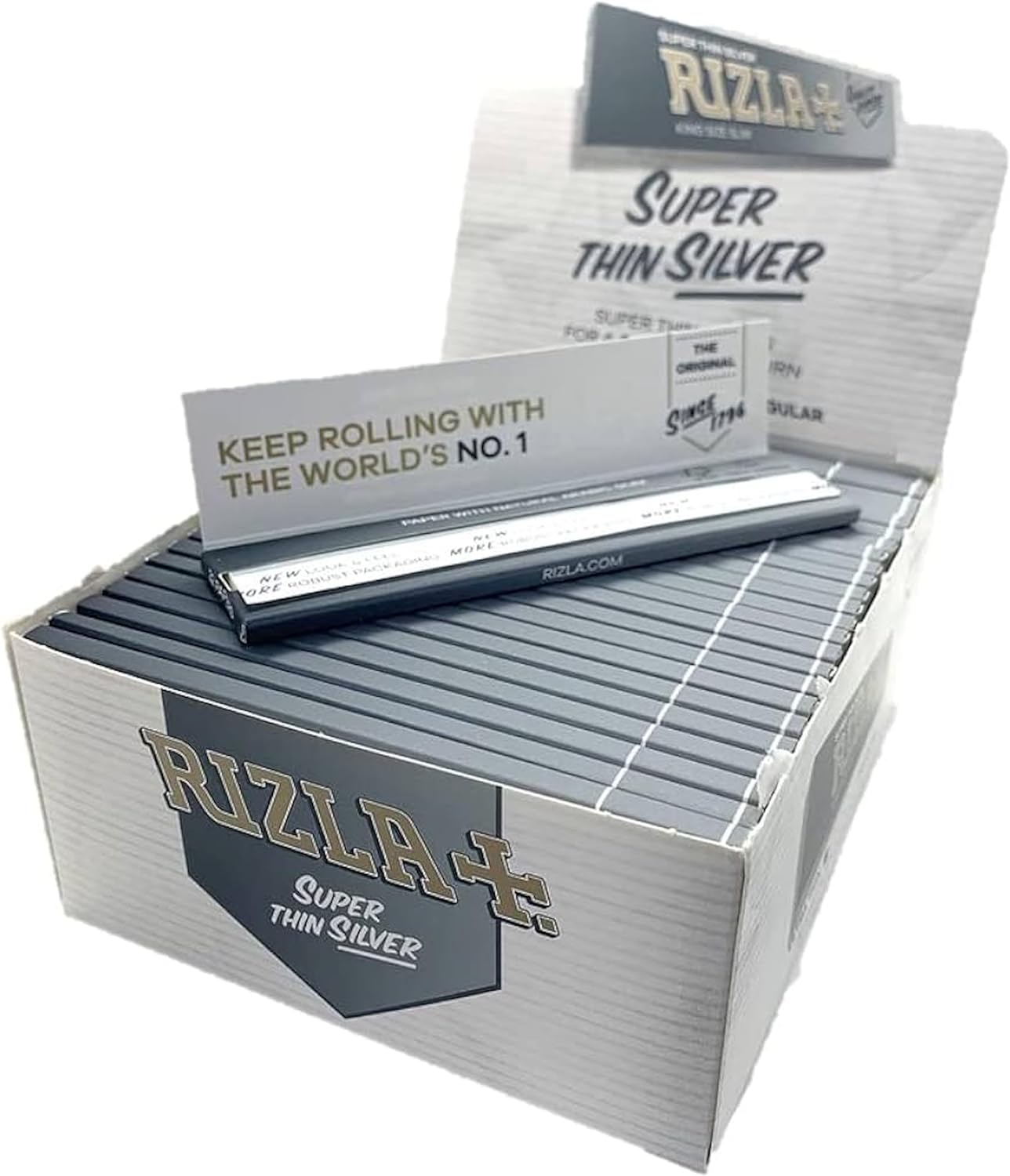 Rizla Silver Super Thin Kingsize Rolling Papers Pack