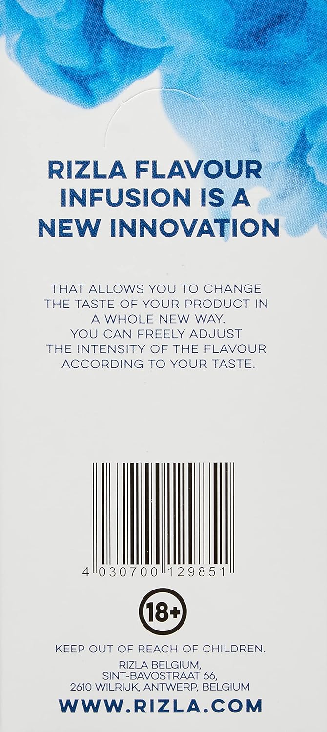 RIZLA Flavour Cards, Mint Flavour Pack of 25 Cards - Vapess World