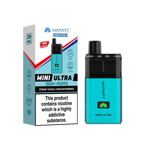 Hayati Mini Ultra 1500 Puffs Disposable Vape | 20mg | Ice Series | Vapess World UK